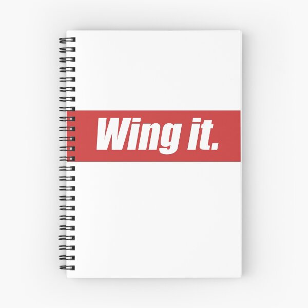 Item preview, Wing It Fake It Til You Make It! designed and sold by Capiral Bucketlist.