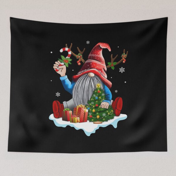 Item preview, Best Reindeer Gnome Christmas Xmas Tree Light Winter Red Gnomes designed and sold by tuanitus.