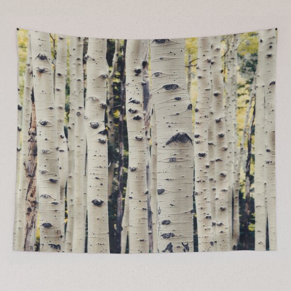 Item preview,  Enchanting Autumn Birch Trees Forest Landscape designed and sold by Simi2020.