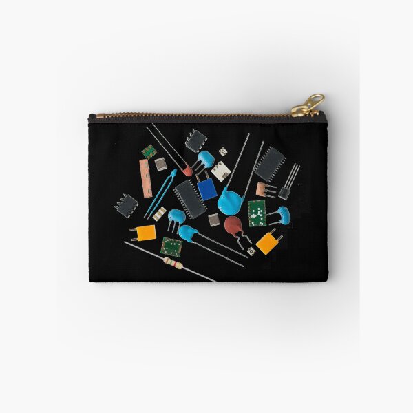 Item preview, Electronics components collage art designed and sold by EngineersArt.