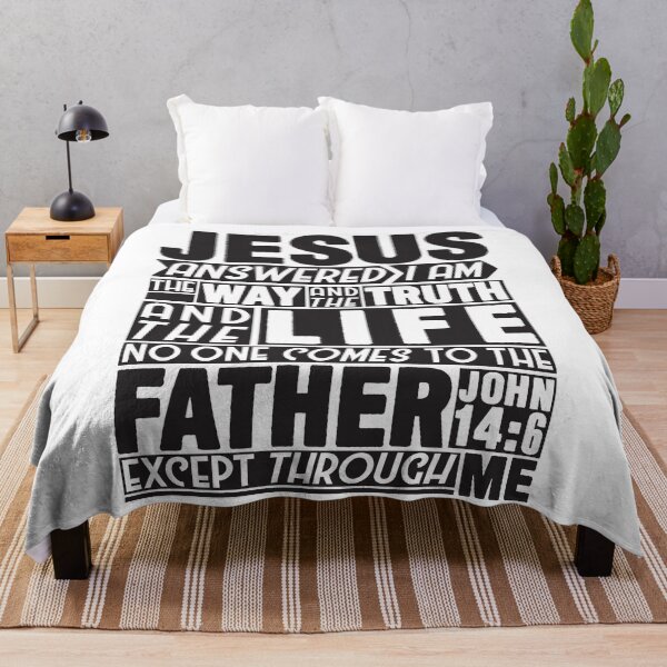 Item preview, John 14:6 Way Truth Life designed and sold by plushism.