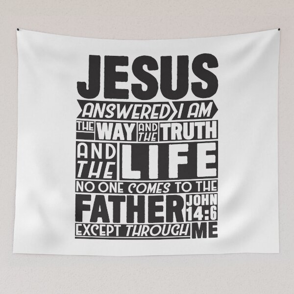 Item preview, John 14:6 Way Truth Life designed and sold by plushism.
