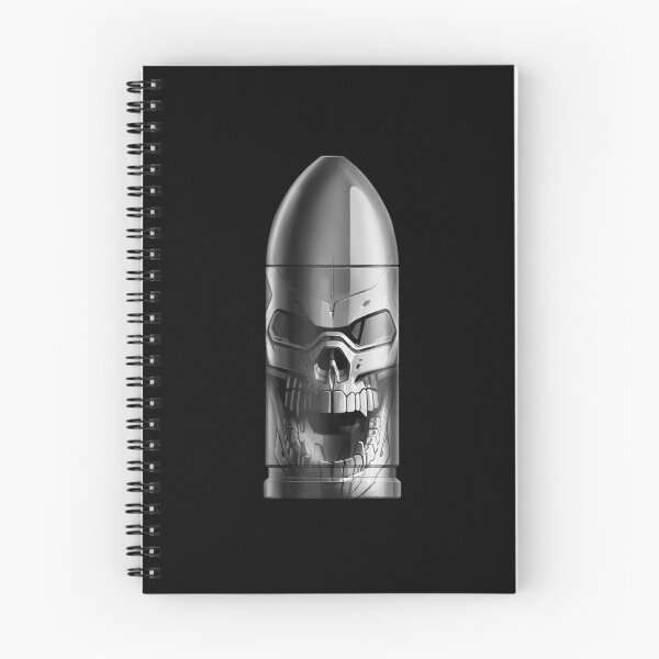 Artikelvorschau, Projektil Geschoss Patrone Totenkopf Gesicht entworfen und verkauft von FD-Design.