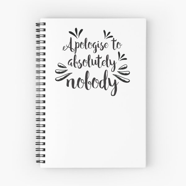 Item preview, Apologise to absolutely nobody designed and sold by jazzydevil.