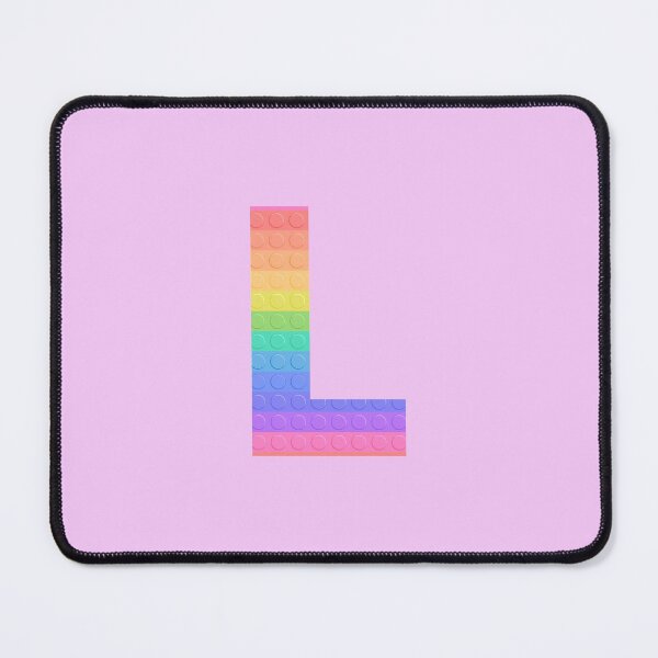 Item preview, Sensory Toy Style Rainbow Stripe - Capital Letter K- Initial k designed and sold by TheFlyingPug.