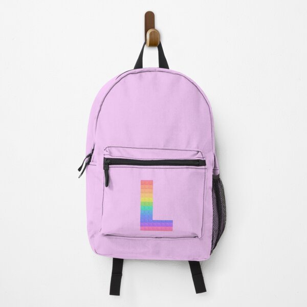 Item preview, Sensory Toy Style Rainbow Stripe - Capital Letter K- Initial k designed and sold by TheFlyingPug.