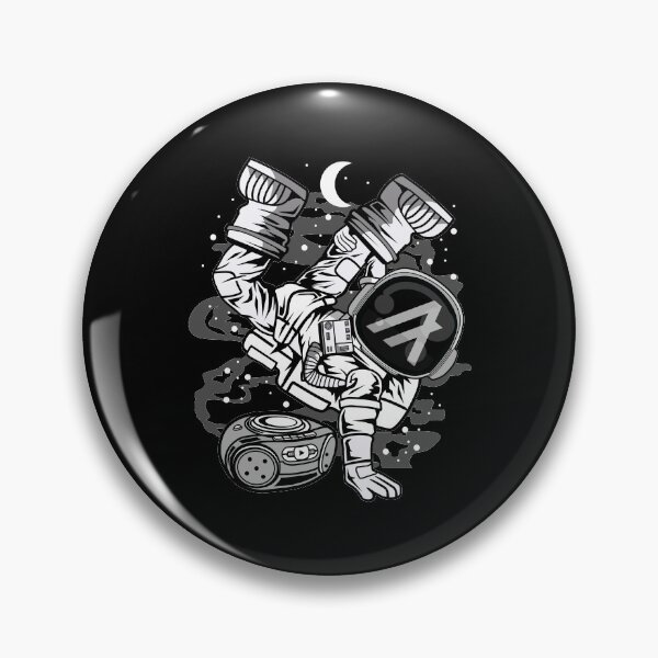 Artikelvorschau, Hiphop Astronaut Algorand ALGO Coin To The Moon Crypto Token Blockchain Cryptocurrency Wallet entworfen und verkauft von JaxonBrown.