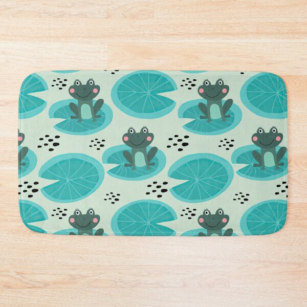 Item preview, Cute Frog On Leaves  designed and sold by CatheriLove.