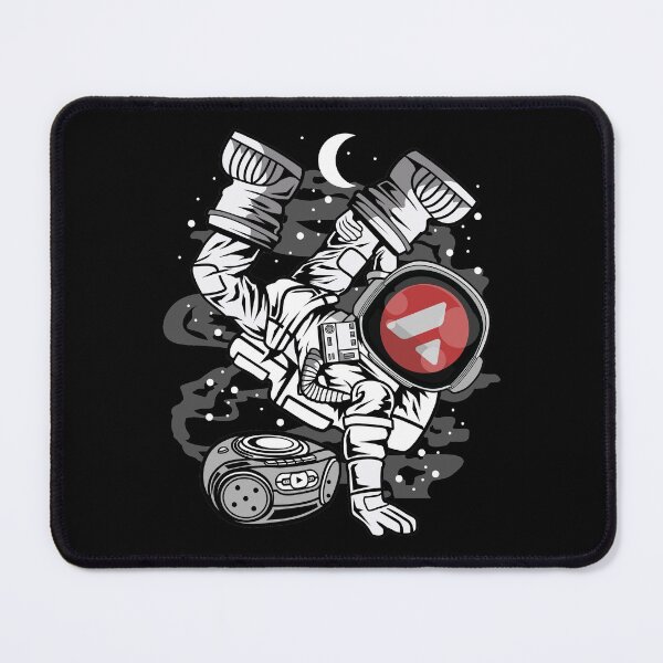 Item preview, Hiphop Astronaut Avalanche Avax Coin To The Moon Crypto Token Blockchain Cryptocurrency Wallet designed and sold by JaxonBrown.