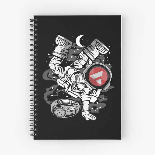 Item preview, Hiphop Astronaut Avalanche Avax Coin To The Moon Crypto Token Blockchain Cryptocurrency Wallet designed and sold by JaxonBrown.