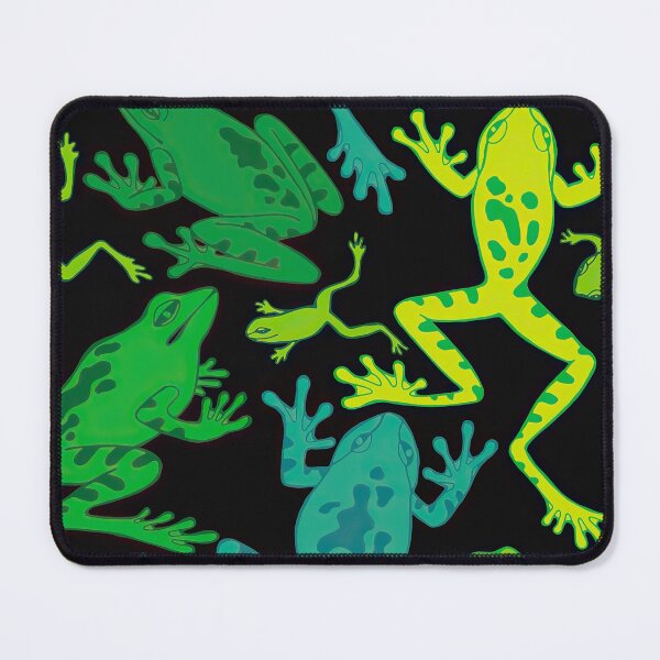 Item preview, Different Frogs On Black designed and sold by CatheriLove.
