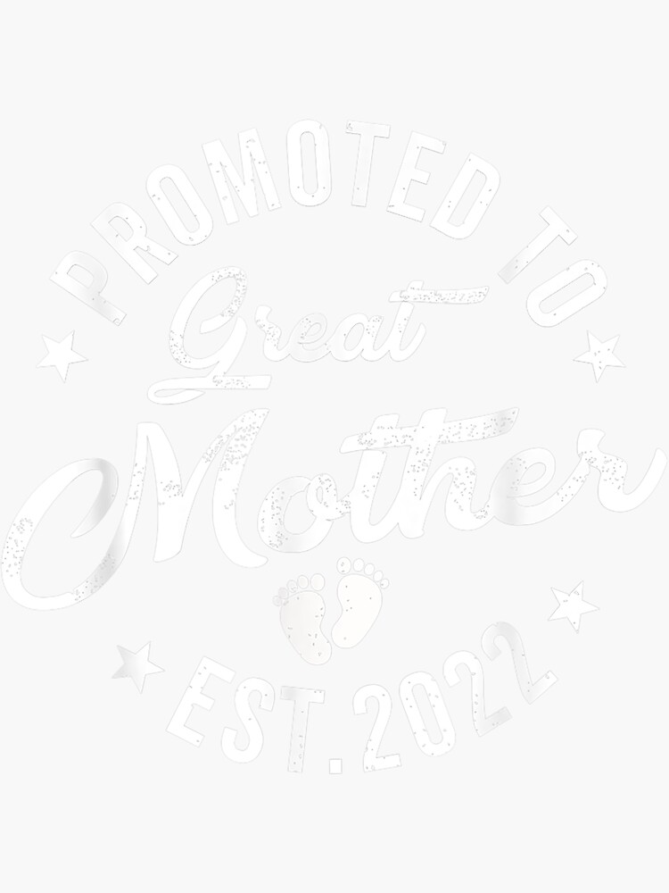 Promoted To Mommy 2022 Mothers Day New Mommy From Daughter Sticker For Sale By Nttqng0883 