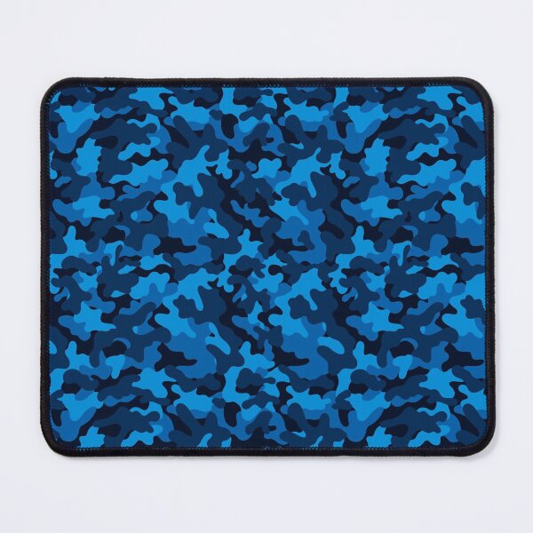 Item preview, Camouflage Pattern - Cobalt Blue designed and sold by SoulArtLove.