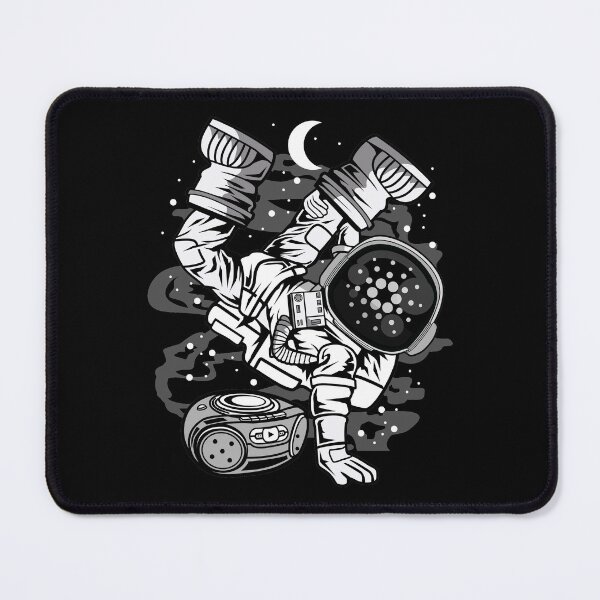 Item preview, Hiphop Astronaut Cardano ADA Coin To The Moon Crypto Token Blockchain Cryptocurrency Wallet designed and sold by JaxonBrown.