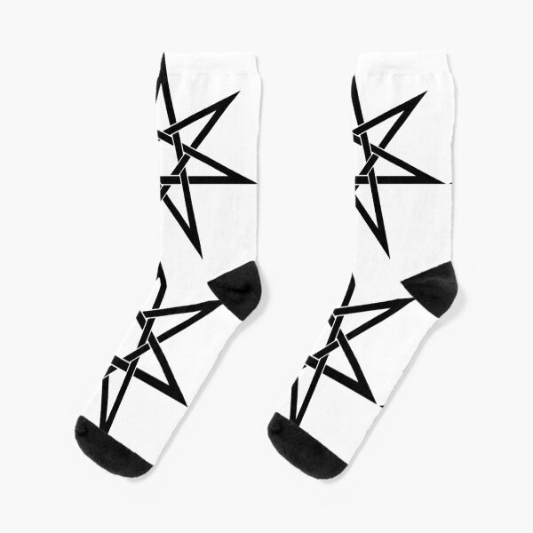 Seven Pointed Star Socks