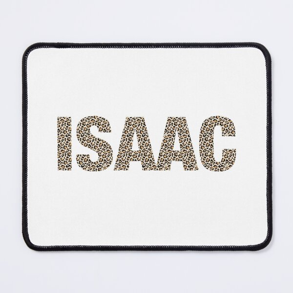 Item preview, Isaac name leopard pattern my name is Isaac gift birthday holiday anniversary Essential Inspiration Joy Mood Funny designed and sold by DesignByHeartUK.