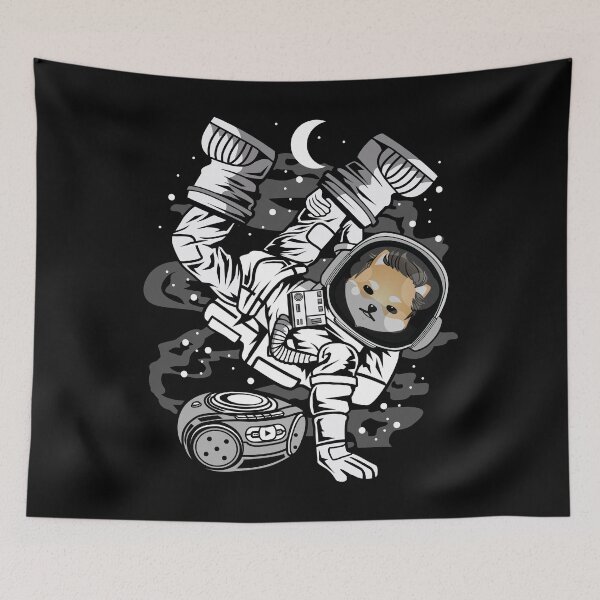 Item preview, Hiphop Astronaut Dogelon Mars ELON Coin To The Moon Crypto Token Blockchain Cryptocurrency Wallet designed and sold by JaxonBrown.