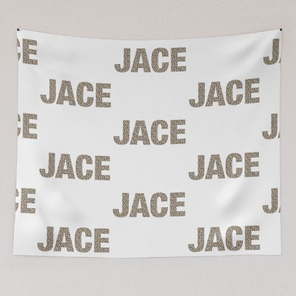 Item preview, Jace name leopard pattern my name is Jace gift birthday holiday anniversary Essential Inspiration Joy Mood Funny designed and sold by DesignByHeartUK.