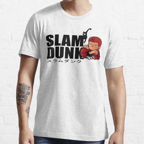 TYOMOYT Japanese Slam Dunk Shohoku Basket Ball Team Tshirt Sakuragi Hanamichi Print Tee Shirt Anime Unisex Streetwear Cosplay T-Shirts, Adult Unisex