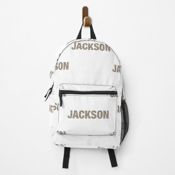 Item preview, Jackson name leopard pattern my name is Jackson gift birthday holiday anniversary Essential Inspiration Joy Mood Funny designed and sold by DesignByHeartUK.