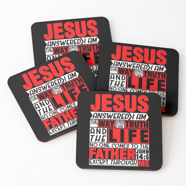 Item preview, John 14:6 Way Truth Life designed and sold by plushism.