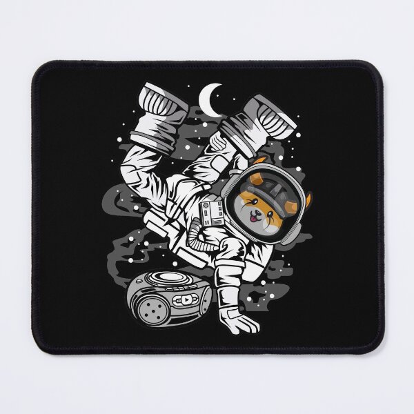Item preview, Hiphop Astronaut Floki Inu Coin To The Moon Floki Army Crypto Token Blockchain Cryptocurrency Wallet designed and sold by JaxonBrown.