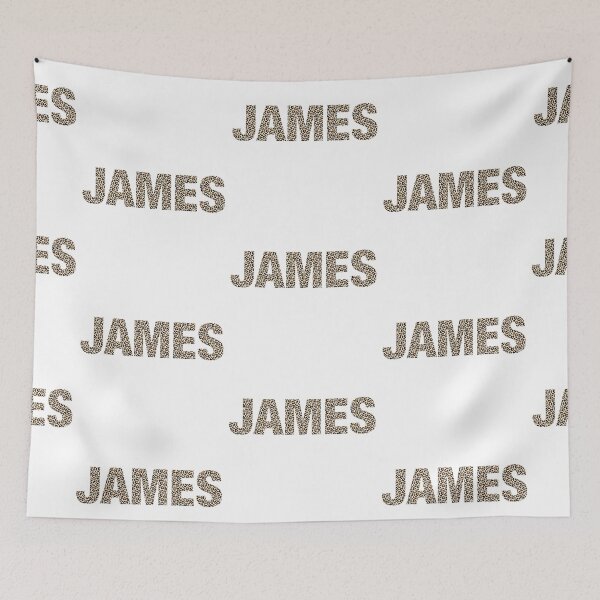Item preview, James name leopard pattern my name is James gift birthday holiday anniversary Essential Inspiration Joy Mood Funny designed and sold by DesignByHeartUK.