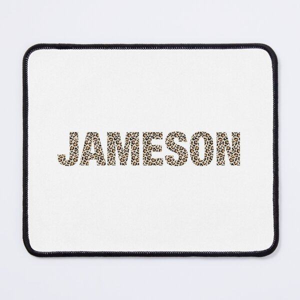 Item preview, Jameson name leopard pattern my name is Jameson gift birthday holiday anniversary Essential Inspiration Joy Mood Funny designed and sold by DesignByHeartUK.