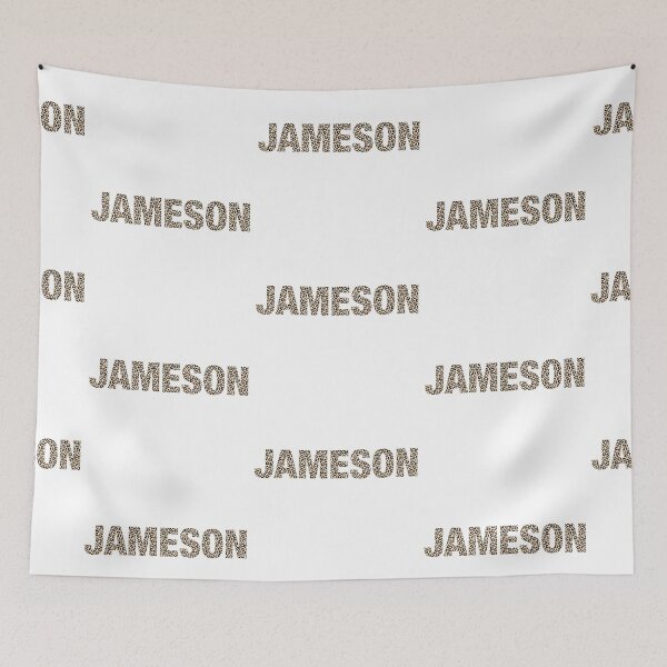 Item preview, Jameson name leopard pattern my name is Jameson gift birthday holiday anniversary Essential Inspiration Joy Mood Funny designed and sold by DesignByHeartUK.