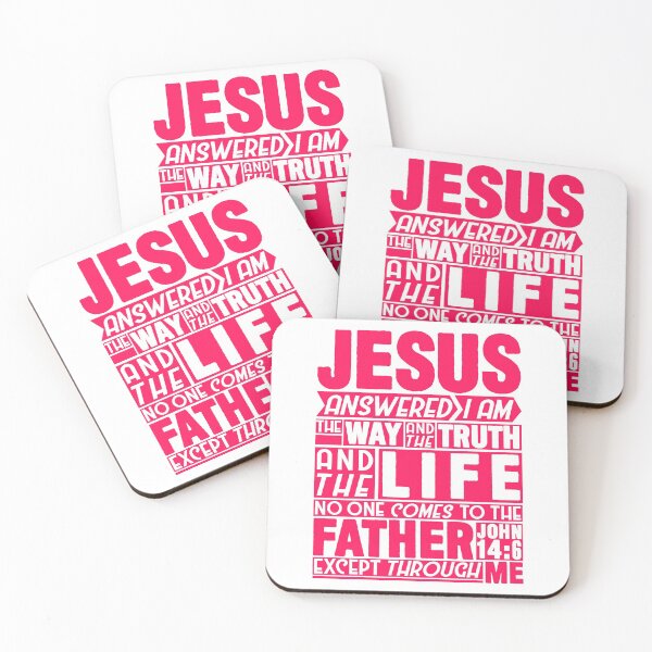Item preview, John 14:6 Way Truth Life designed and sold by plushism.