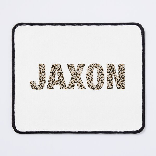 Item preview, Jaxon name leopard pattern my name is Jaxon gift birthday holiday anniversary Essential Inspiration Joy Mood Funny designed and sold by DesignByHeartUK.