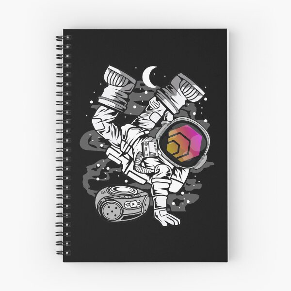 Item preview, Hiphop Astronaut HEX Coin To The Moon HEX Crypto Token Blockchain Cryptocurrency Wallet designed and sold by JaxonBrown.