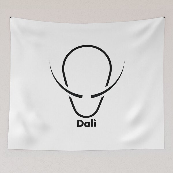 Item preview, salvador dalì icon designed and sold by vedodesign.