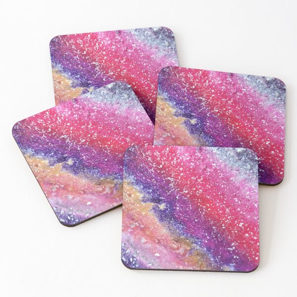 Item preview, Abstract Resin Art with Glass Glitter designed and sold by ResinArtbyTana.