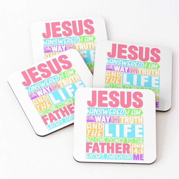 Item preview, John 14:6 Way Truth Life designed and sold by plushism.