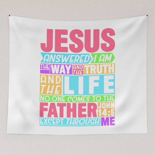 Item preview, John 14:6 Way Truth Life designed and sold by plushism.