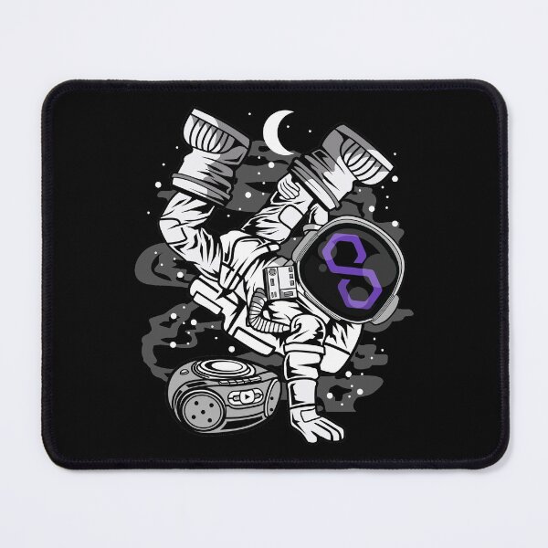 Item preview, Hiphop Astronaut Polygon Matic Coin To The Moon Crypto Token Blockchain Cryptocurrency Wallet designed and sold by JaxonBrown.