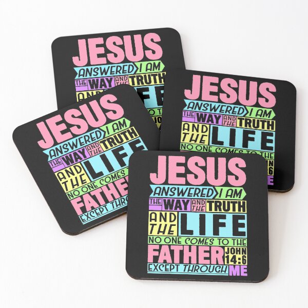 Item preview, John 14:6 Way Truth Life designed and sold by plushism.