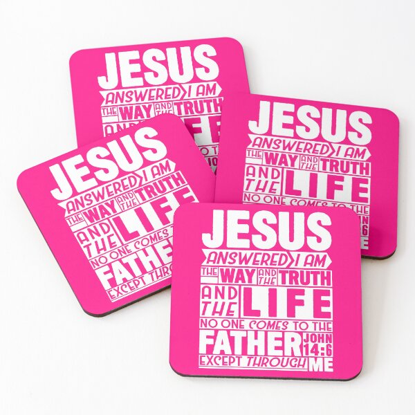 Item preview, John 14:6 Way Truth Life designed and sold by plushism.