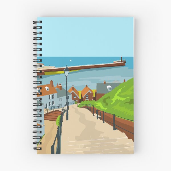 Item preview, Whitby (199 Steps) designed and sold by Richard O'Neill Art.