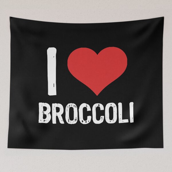 Item preview, I Love Broccoli designed and sold by The "I Love Everything" Shop.