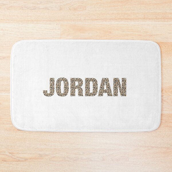 Item preview, Jordan name leopard pattern my name is Jordan gift birthday holiday anniversary Essential Inspiration Joy Mood Funny designed and sold by DesignByHeartUK.