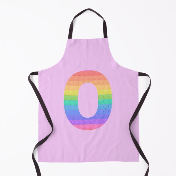 Item preview, Sensory Toy Style Rainbow Stripe - Capital Letter O - Initial O designed and sold by TheFlyingPug.