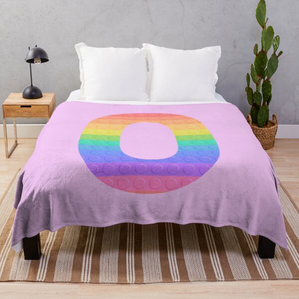 Item preview, Sensory Toy Style Rainbow Stripe - Capital Letter O - Initial O designed and sold by TheFlyingPug.