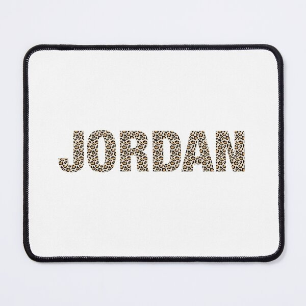 Item preview, Jordan name leopard pattern my name is Jordan gift birthday holiday anniversary Essential Inspiration Joy Mood Funny designed and sold by DesignByHeartUK.