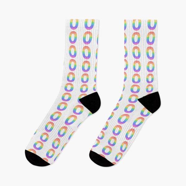 Item preview, Sensory Toy Style Rainbow Stripe - Capital Letter O - Initial O designed and sold by TheFlyingPug.