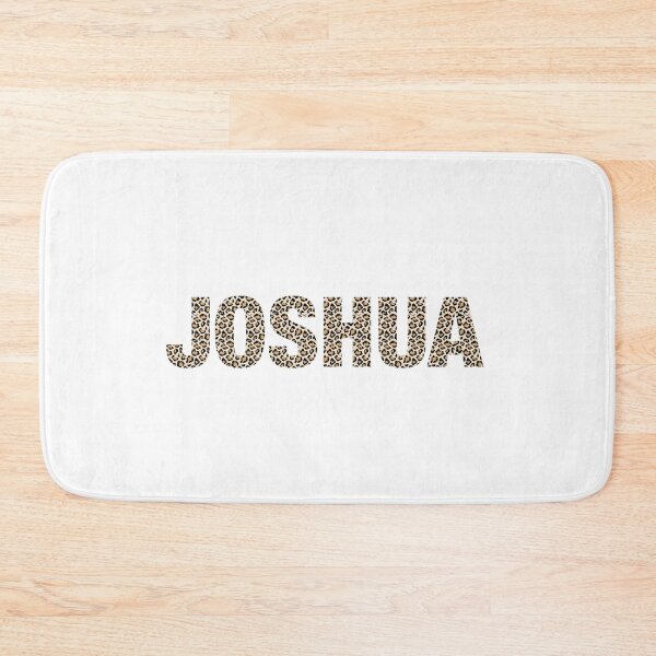 Item preview, Joshua name leopard pattern my name is Joshua gift birthday holiday anniversary Essential Inspiration Joy Mood Funny designed and sold by DesignByHeartUK.