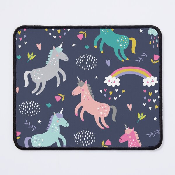 Item preview, Seamless with cute unicorns designed and sold by CatheriLove.