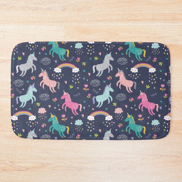 Item preview, Seamless with cute unicorns designed and sold by CatheriLove.
