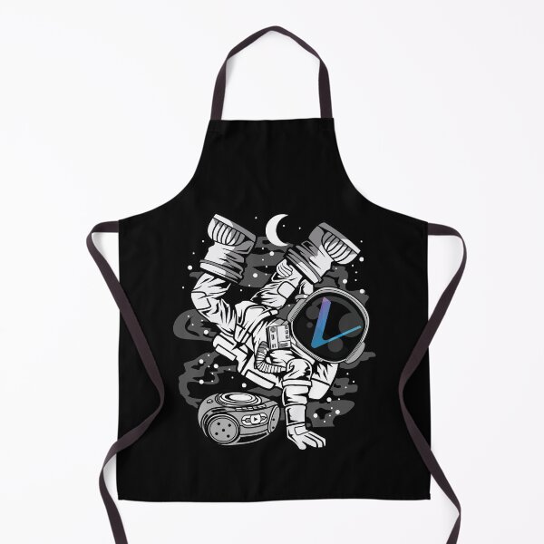 Item preview, Hiphop Astronaut Vechain VET Coin To The Moon Crypto Token Blockchain Cryptocurrency Wallet designed and sold by JaxonBrown.